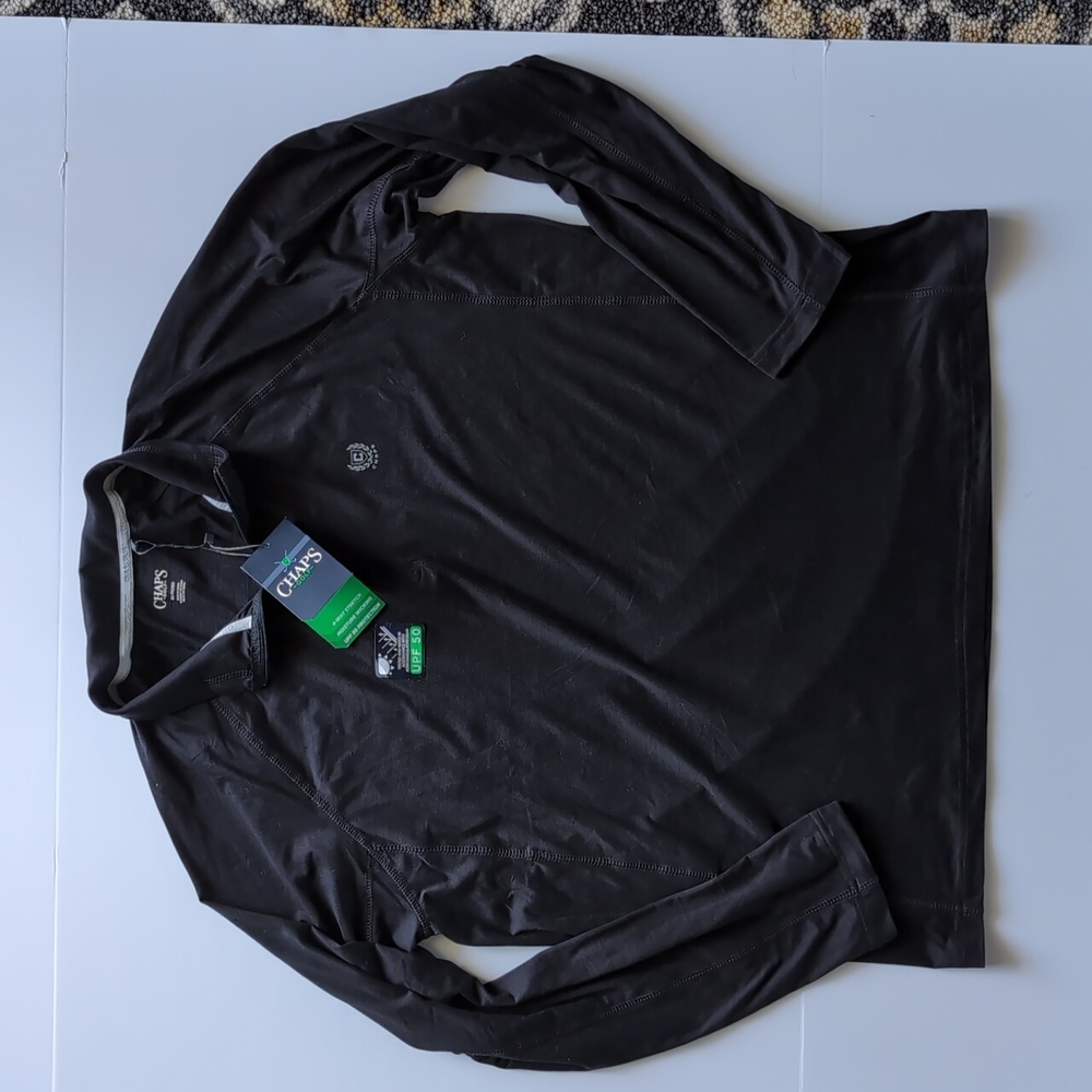 Chaps Golf Men's Quarter Zip Pullover